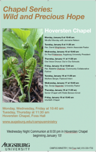 Image of poster for Chapel Series