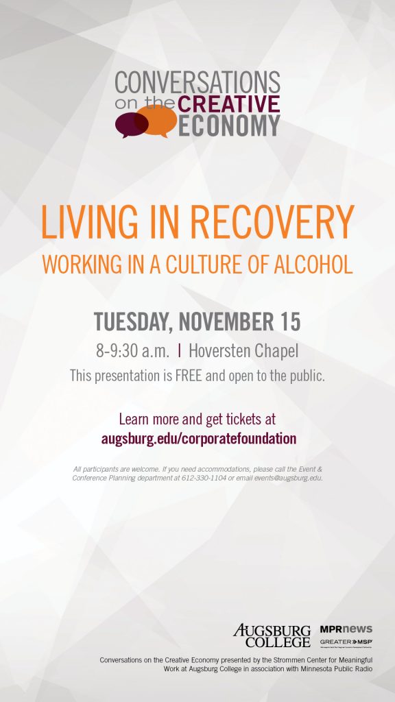 Living In Recovery - Working In A Culture of Alcohol