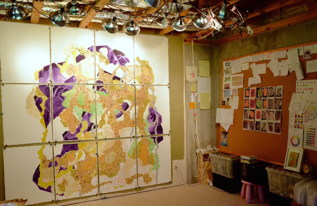 Keren Kroul's studio