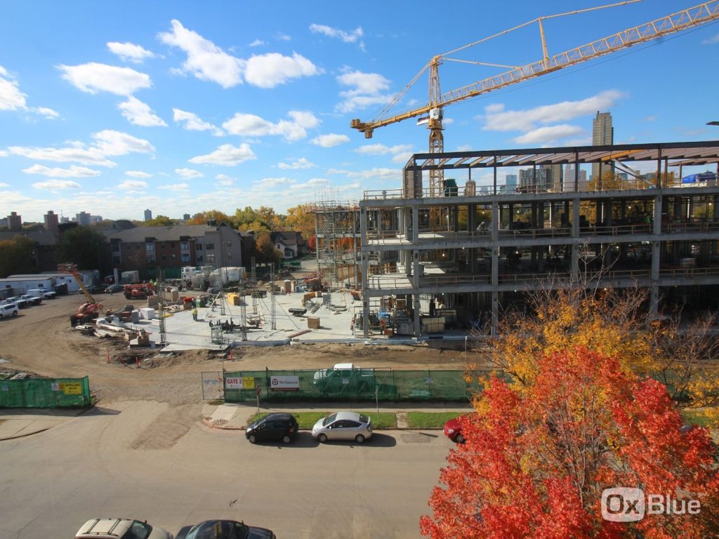 Hagfors Center construction site October 20, 2016