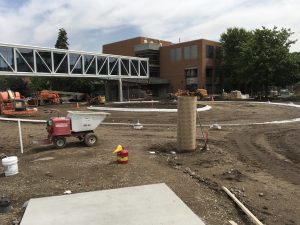 July 21. Roundabout sidewalks.