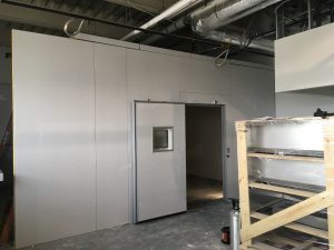 July 31, 2017, Shells for grow room freezers