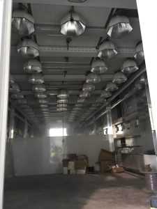 Special lighting in grow rooms