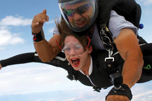 Brid skydiving