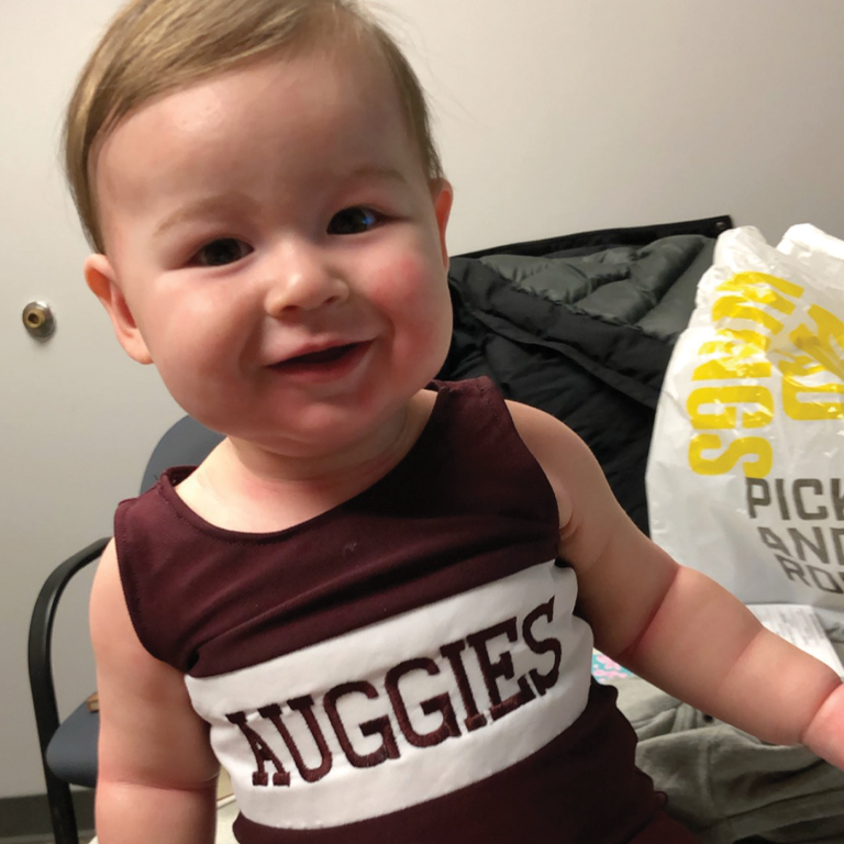 Enrico Baby in Auggie wrestling singlet