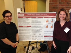 Preston Krenz & Julie Johnson at the Midwest Undergraduate Research Conference